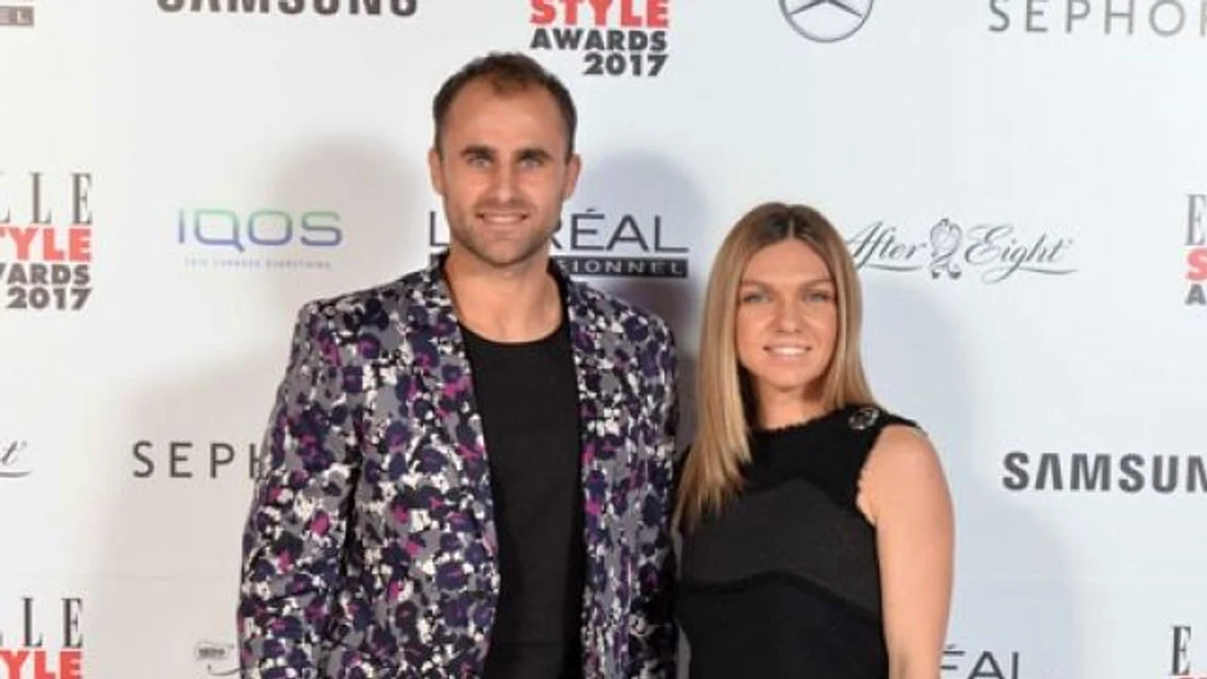 Marius Copil şi Simona Halep