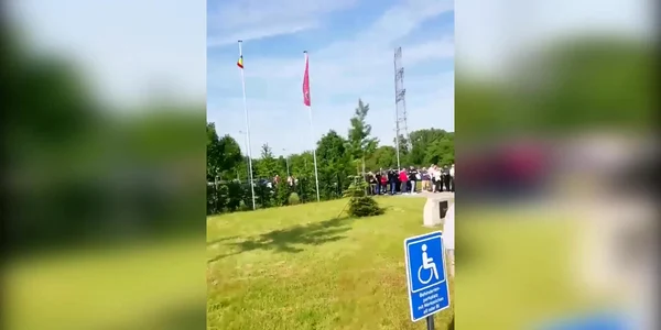 Coadă de sute de persoane la vot la Karlsruhe în Germania
