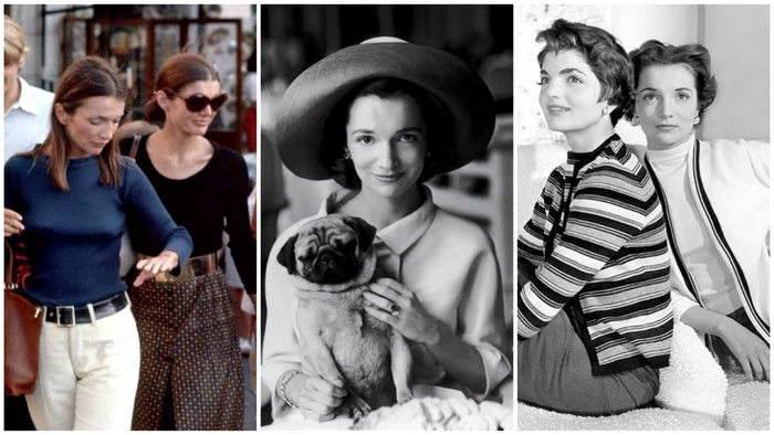 foto: Jackie Kennedy şi sora sa, Lee Radziwill