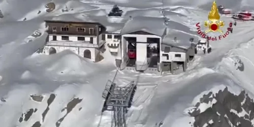 accident telecabina Italia captură video Vigili del Fuoco Italia jpg