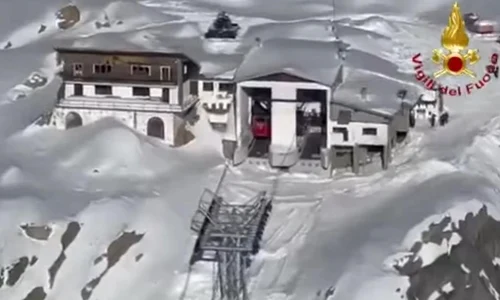 accident telecabina Italia captură video Vigili del Fuoco Italia jpg