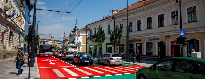 cluj strada ferdinand. foto primaria cluj-napoca