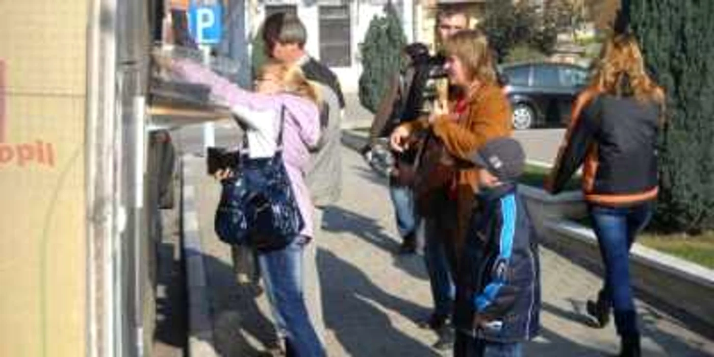 Caravana rămâne în oraș până la ora 18