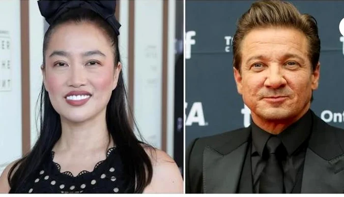 Regizoarea Yi Zhou și actorul Jeremy Renner FOTO: Instagram