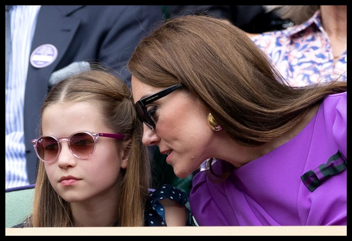 Prințesa Charlotte la Wimbledon, alături de Kate și Pippa, Profimedia