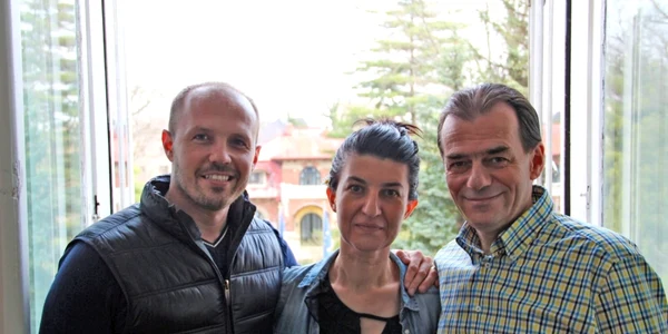 Alexandru Kocsis cu Violeta Alexandru si Ludovic Orban FOTO Facebook