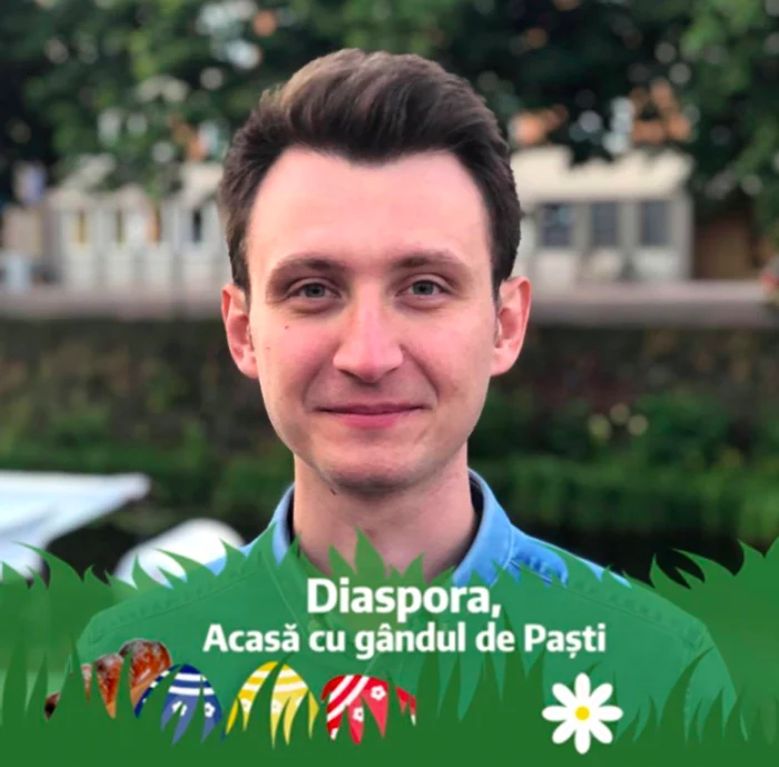 Valentin Jalbă - mesaj „Diaspora Acasă cu gândul de Paşti“ Sursa Facebook VJ