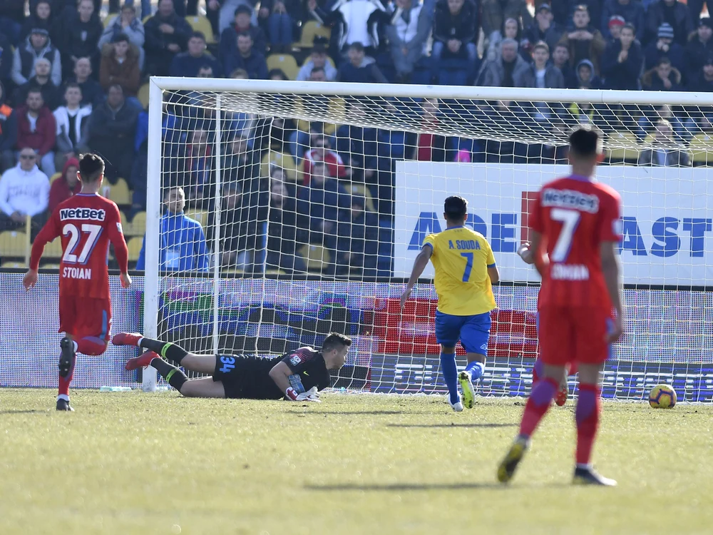 
    Bălgrădean a gresit decisiv la golul Dunării CălărașiFOTO: Sportpictures.eu  