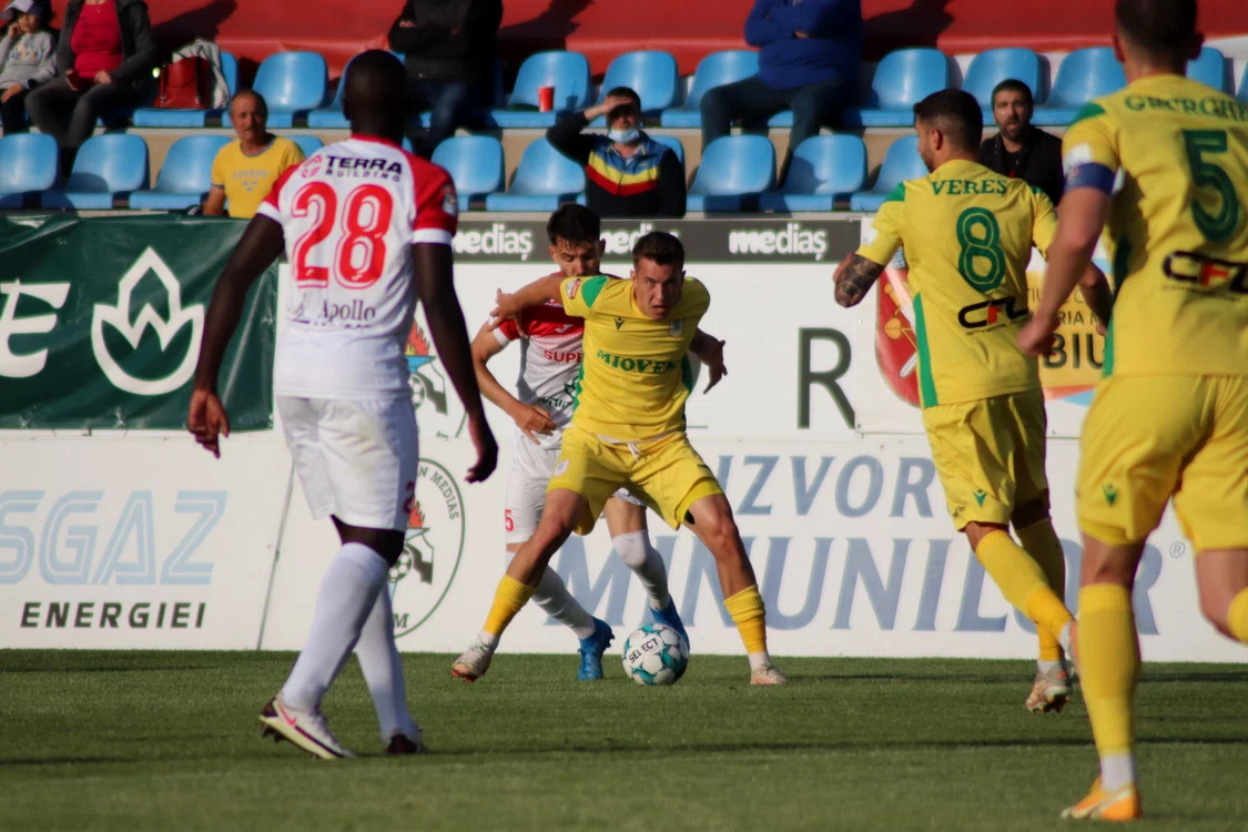 
    CS Mioveni a reușit a treia promovare în prima ligă după acelea din 2007 și 2011Foto: sportpictures.eu  