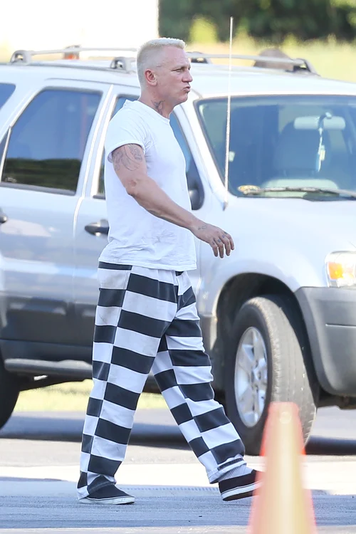 Exclusive Daniel Craig Goes Blonde for Logan Lucky ***NO WEB USE W/O PRIOR AGREEMENT CALL FOR PRICING*** jpeg