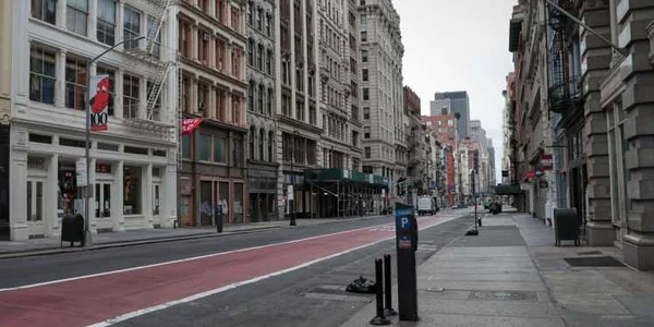 New York bulevarde goale coronavirus covid 19 FOTO Profimedia