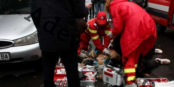 Incidentul s-a petrecut în apropierea liceului