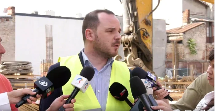VIDEO Ministrul Sănătății, pe șantierul Centrului de arși de la Spitalul Grigore Alexandrescu: „Acest proiect are o întârziere de un an”