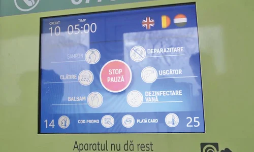 Panoul de comandă  al spălătoriei  jpeg