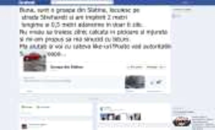 Groapa din Slatina cu cont pe Facebook a adunat aprecieri din partea majorității vizitatorilor 