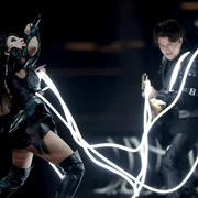 Alexandra Căpitanescu pe scena Eurovision FOTO Profimedia