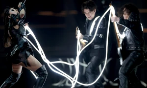 Alexandra Căpitanescu pe scena Eurovision FOTO Profimedia