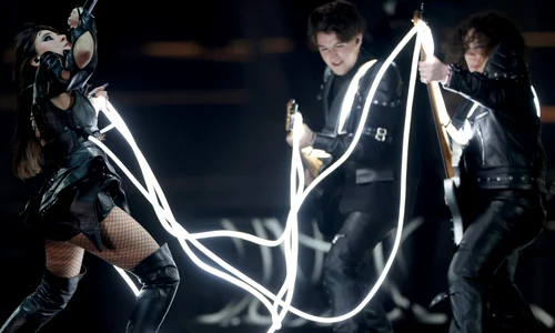 Alexandra Căpitanescu pe scena Eurovision FOTO Profimedia