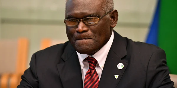 Manasseh Damukana Sogavare FOTO EPA-EFE