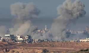 Bombardamente in nordull Fasiei Gaza FOTO EPA EFE jpg