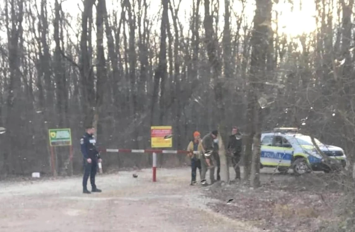 Drumul forestier a fost închis. FOTO Facebook Clotilde Armand