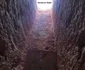 Tunelul are o lungime de 1.305 metri şi 2 metri înălţime