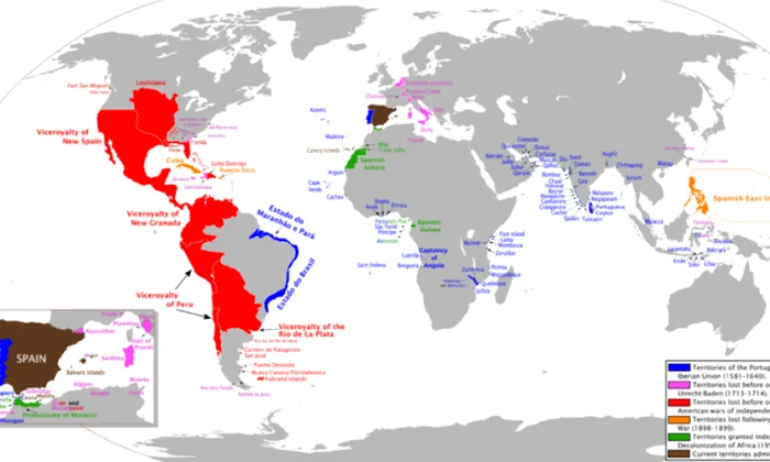 Imperiul colonial spaniol png
