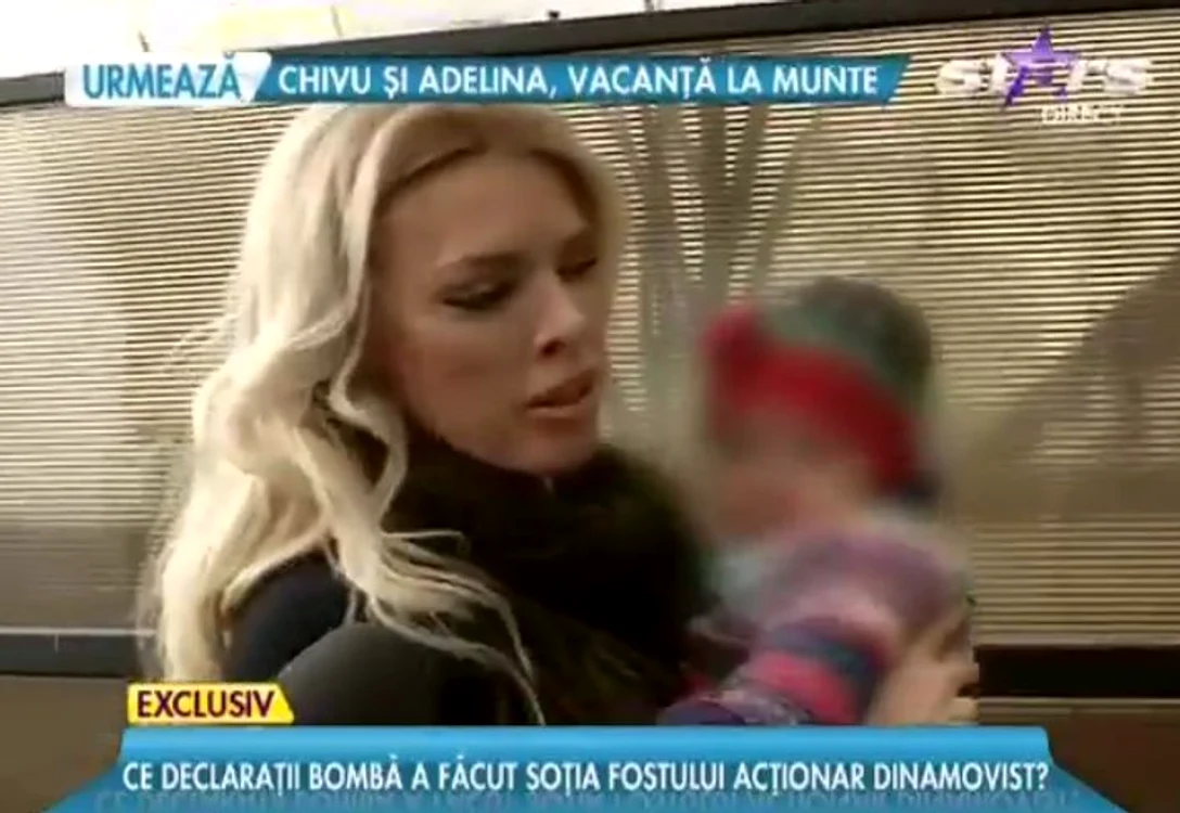 Alina Vidican i-a adus la penitenciar şi pe cei doi copii pe care îi are cu Cristi Borcea