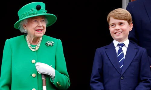 Regina Elisabeta a II a, Prințul George  foto   GettyImages jpg