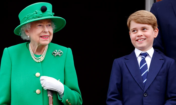 Regina Elisabeta a II a, Prințul George  foto   GettyImages jpg