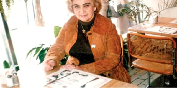 Traducătoarea Antoaneta Ralian la New York   FOTO: Arhiva personală 