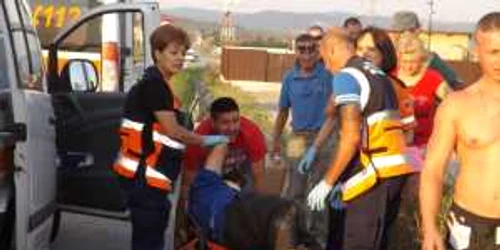 accident in turnu severin FOTO Corina Macavei 