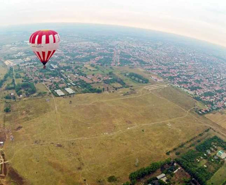 Balloony zboară deasupra Timişoarei Foto