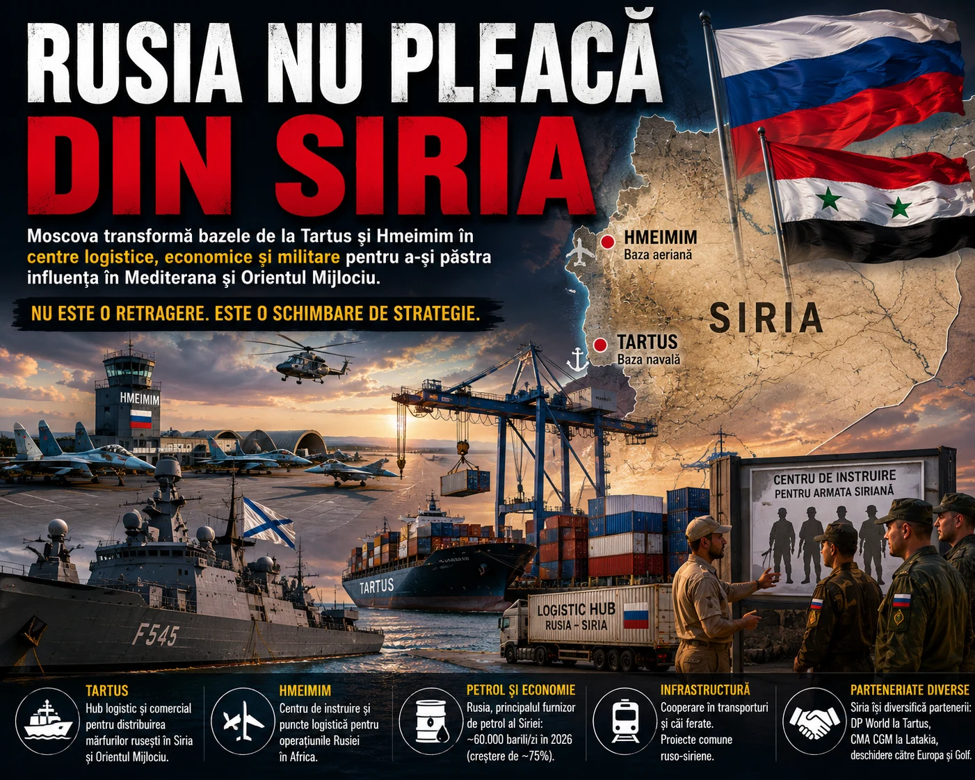 Rusia schimbă uniforma, nu și obiectivul!