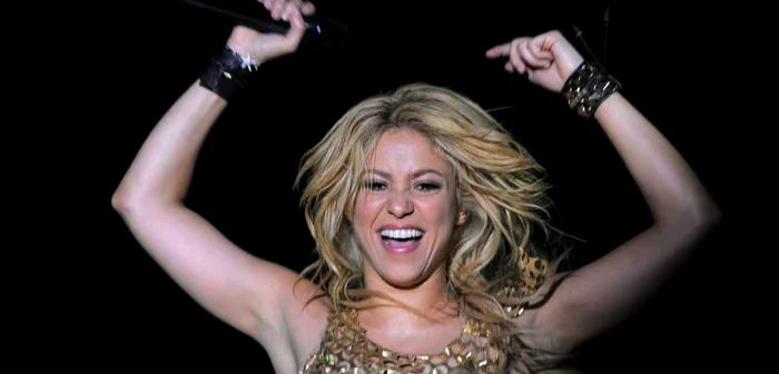 Shakira este una dintre cele mai îndrăgite cântăreţe din întreaga lume. FOTO Mediafax/ AFP