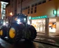 Protestul tractoriștilor în centrul Timișoarei FOTO Ștefan Both