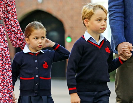 2 copii print george printesa charlotte png png