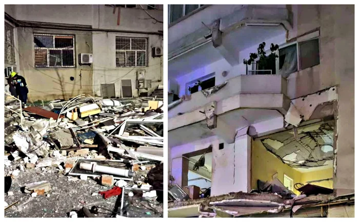 Explozia a afectat 16 apartamente, 7 mașini, o gradinită. Sursă foto: debraila.ro
