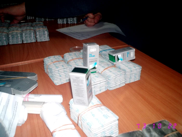 Pastilele au fost confiscate de poliţiştii de frontieră