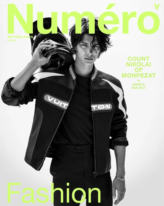 Contele Nikolai de Monpezat a pozat pentru revista Numero Olanda