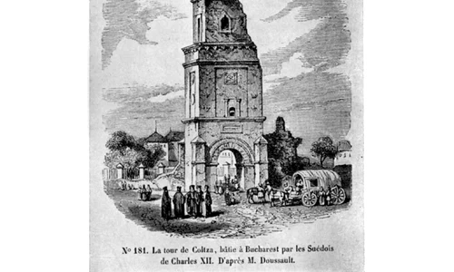 turnul coltea dupa cutremurul din 1802 png