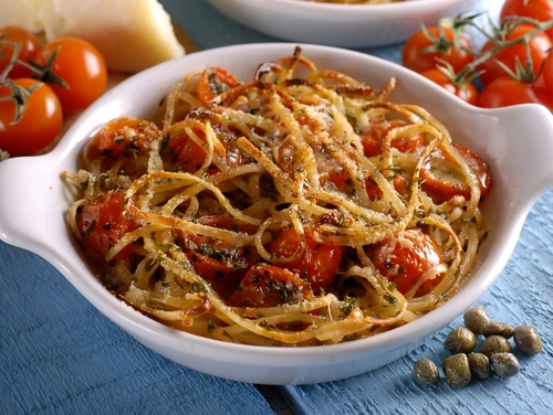 spaghete cu rosii la cuptor jpeg