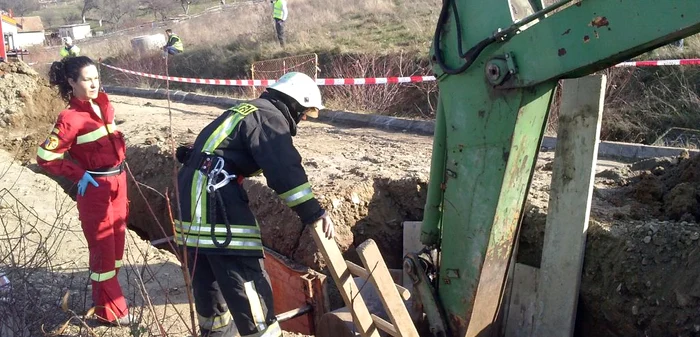 Echipajele de salvare au intervenit la fata locului