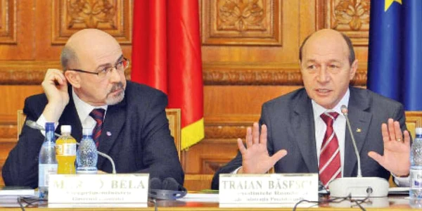 Marko Bela a discutat cu Traian Băsescu în încercarea de a găsi o soluţie pentru adoptarea rapidă a Legii educaţiei  