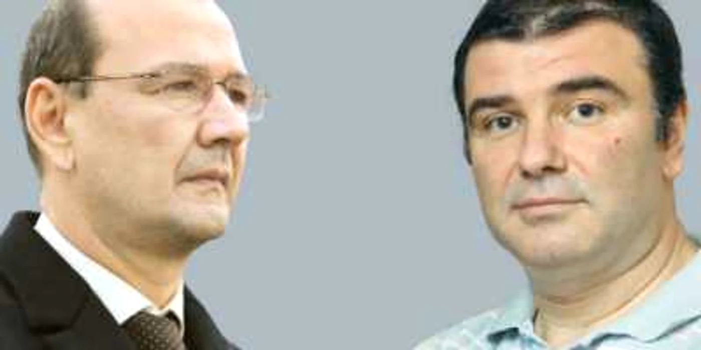 Dan Valentin Fătuloiu(dreapta)  şi  Cătălin Chelu 