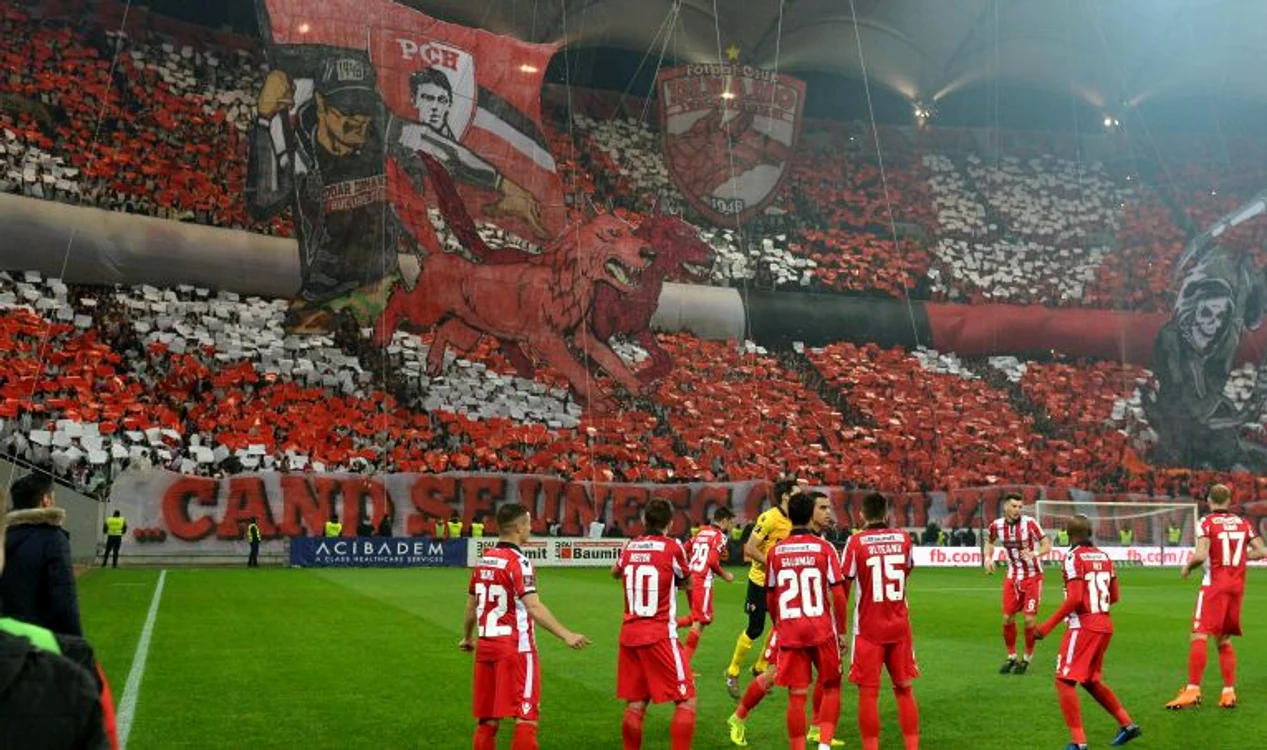 Galeria dinamovistă în vremurile când mergea și echipa (FOTO: Sportpictures)