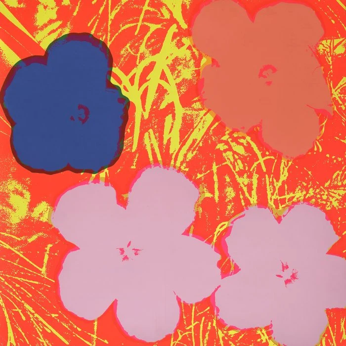 Blooming Flowers, Andy Warhol (1928)