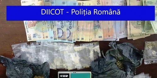 Captură de droguri traficanţi stupefiante Constanţa Mureş Sursa DIICOT 