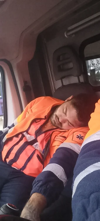 Alexandru, fiul lui Nicolae Gogor, într-o pauză de două minute