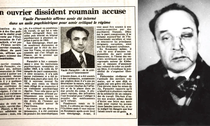 Vasile Paraschiv – muncitorul internat la psihiatrie pentru că a criticat regimul comunist  jpeg